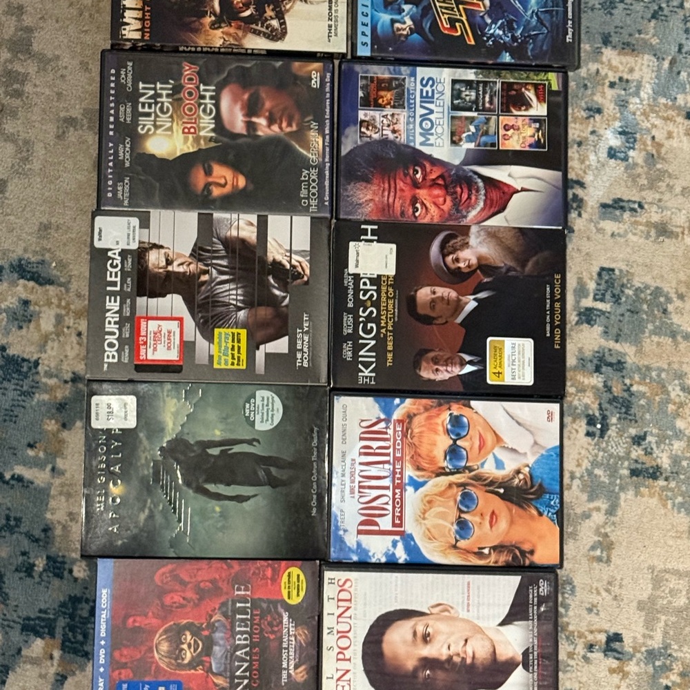 DVD Collection - 10 total